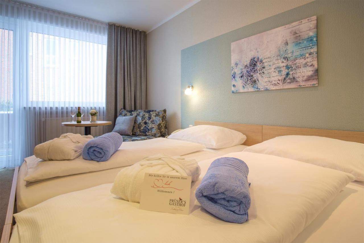 Hotel & Restaurant Prueser'S Gasthof Hellwege Bagian luar foto