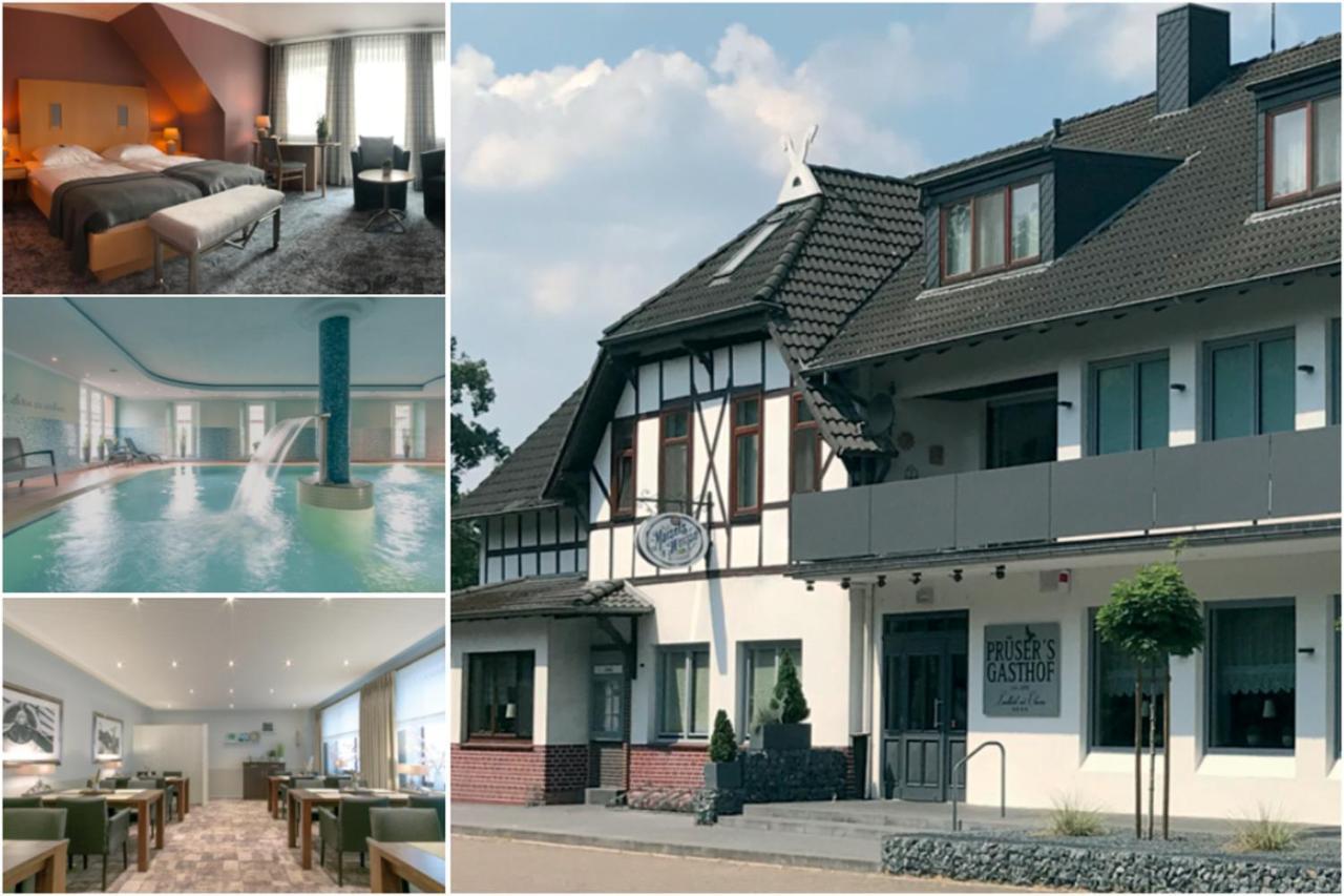 Hotel & Restaurant Prueser'S Gasthof Hellwege Bagian luar foto