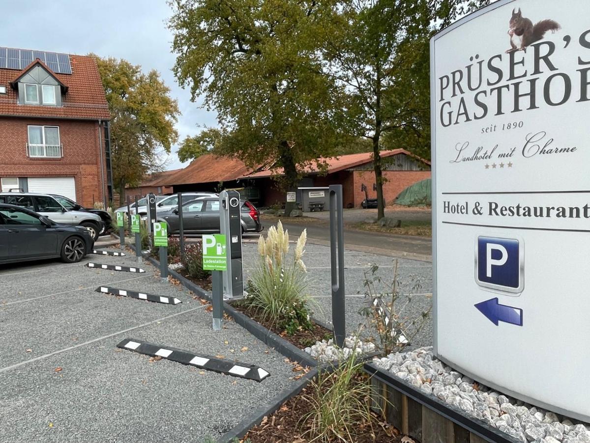 Hotel & Restaurant Prueser'S Gasthof Hellwege Bagian luar foto